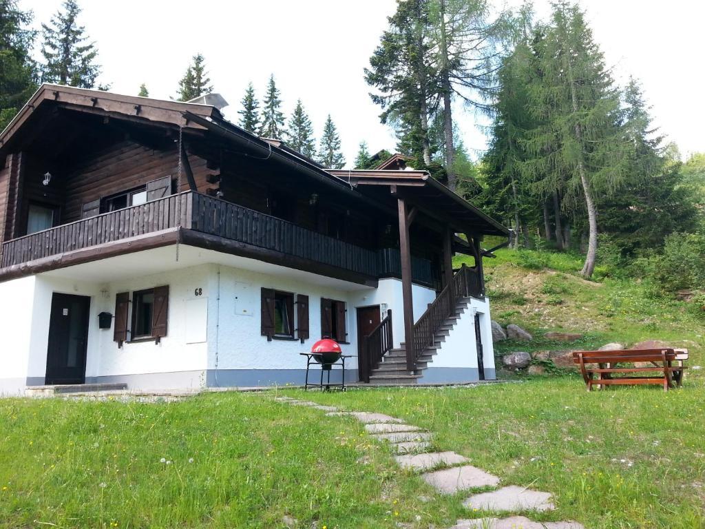 Fichtenblockhuette Sonnenalpe Nassfeld Exterior foto