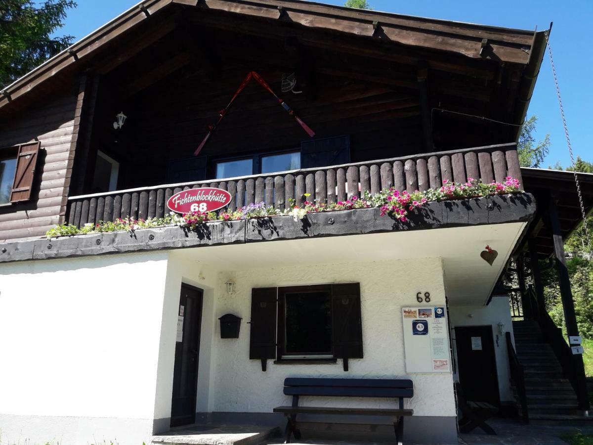 Fichtenblockhuette Sonnenalpe Nassfeld Exterior foto